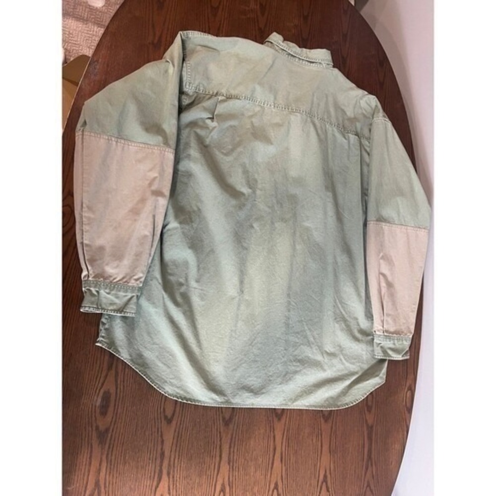 Columbia‎ Hunting Shirt Mens XXL Olive Quilted Shoulder Outdoor Workwear Utility - Picture 10 of 10